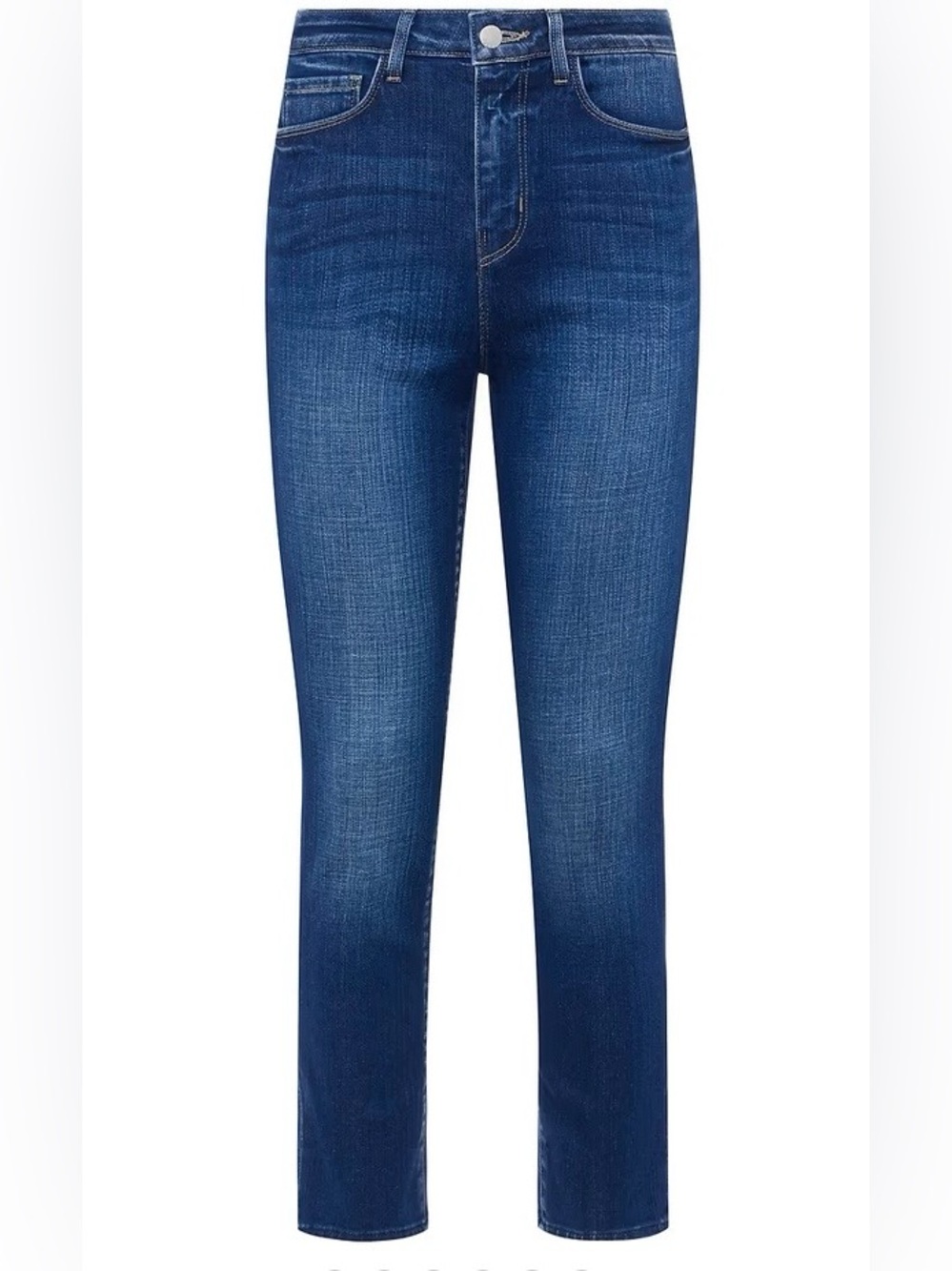 L’Agence Celestia Ultra High Rise Slim Jeans Womens 28 Cambridge Blue Denim